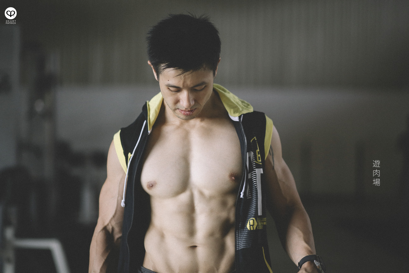 asian male portrait bodybuilding powerlifting gym fitness sixpack