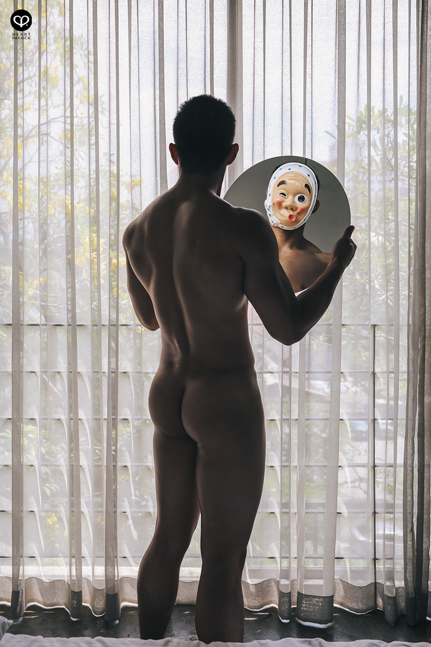 somethingaboutpatrick asianboy asianguy portrait conceptual mirror